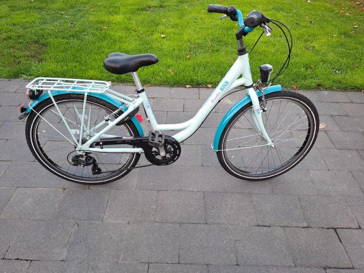 BNB 24 inch meisjesfiets, Fietsen en Brommers, Fietsen | Meisjes, Zo goed als nieuw, 24 inch, Versnellingen, Ophalen
