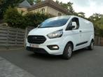 Transit Custom lang, 91500 km, euro 6d, ac, navi, 14200+btw, Voorwielaandrijving, Stof, Parkeersensor, Wit