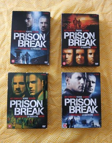 DVD Prison Break seizoen 1 t.e.m. 4 beschikbaar voor biedingen