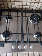 Gas- kookplaat,4 bekken., Elektronische apparatuur, Ovens, 45 tot 60 cm, Zo goed als nieuw, Inbouw, 45 tot 60 cm