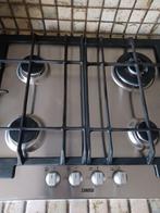 Gas- kookplaat,4 bekken., Elektronische apparatuur, Ovens, 45 tot 60 cm, Zo goed als nieuw, Inbouw, 45 tot 60 cm