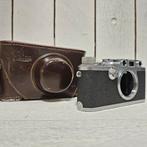 Leica IIIf met case, Audio, Tv en Foto, Fotocamera's Analoog, Leica, Zo goed als nieuw, Ophalen