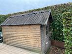 Houten tuinhuis voor de kids., Ophalen, Gebruikt, Hout
