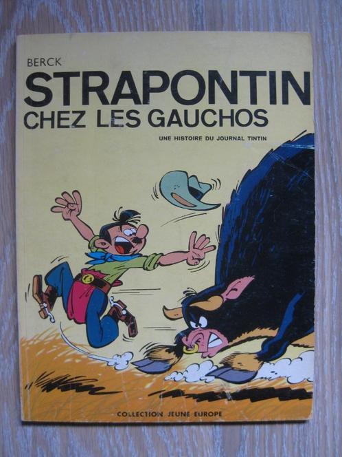 Strapontin chez les Gauchos Ed.O 1965 TB état, Boeken, Stripverhalen, Gelezen, Eén stripboek, Ophalen of Verzenden