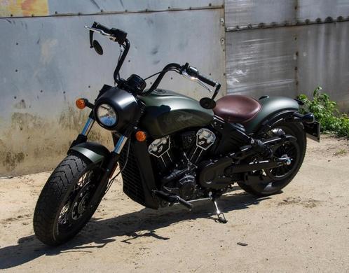 INDIAN SCOUT BOBBER TWENTY, slechts 3850 KM!, Motoren, Motoren | Overige merken, Particulier, Chopper, meer dan 35 kW, 2 cilinders