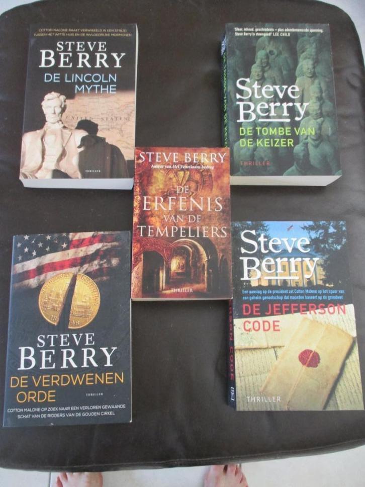 boeken van Steve Berry, Boeken, Thrillers, Zo goed als nieuw, Ophalen of Verzenden