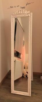 Mooie staande spiegel landelijk stijl, Huis en Inrichting, Ophalen, Zo goed als nieuw