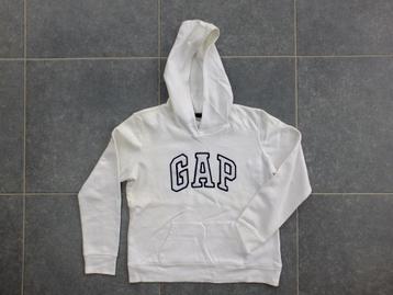 Pull / sweat à capuche blanc, femmes, GAP, taille M, Taille 38/40 (M), GAP, Enlèvement ou Envoi, Comme neuf