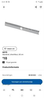 Besta wandrail 3 STUKS  IKEA ophang 704.883.18, Ophalen, Nieuw