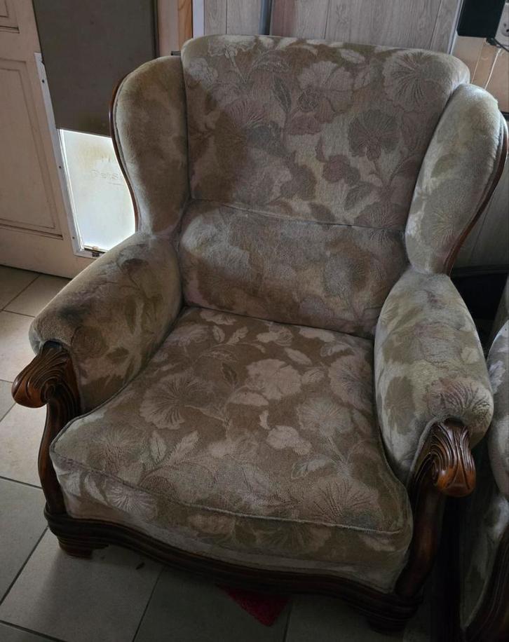 3 delig salon, Huis en Inrichting, Fauteuils, Ophalen