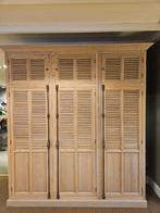 Landelijke kleerkasten in eik met hangruimte, Huis en Inrichting, Kasten | Kleerkasten, Met deur(en), Eikenhout, Nieuw, Ophalen of Verzenden