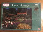 Puzzel Falcon 1000 stukjes : gardener's cottage, Ophalen of Verzenden, 500 t/m 1500 stukjes, Gebruikt, Legpuzzel