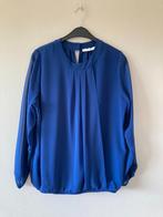 Blauwe dunne bloes met lange mouwen, Luna's, maat 42, Blauw, Maat 42/44 (L), Ophalen of Verzenden, Zo goed als nieuw