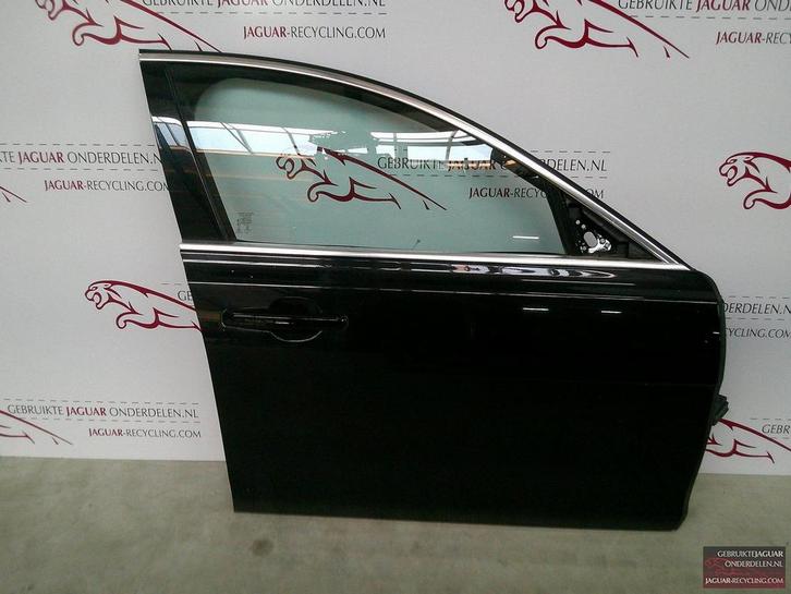 Deur rechts voor zwart Jaguar XF New shape T2H4139, Auto-onderdelen, Carrosserie, Deur, Jaguar, Voor, Rechts, Gebruikt, Herkomst onderdeel bekend