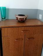 🪻Meuble Calais meuble bois 1 tiroir vintage chambre hall, Enlèvement, Utilisé, Garçon ou Fille