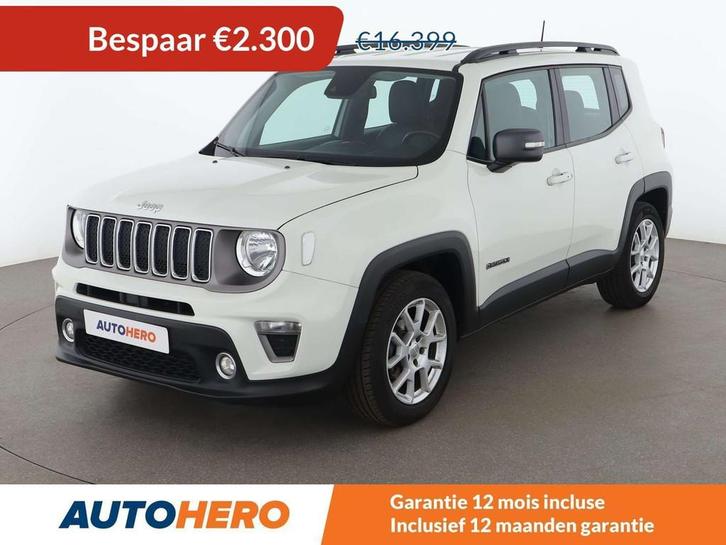 Jeep Renegade 1.0 TGDi Limited 4x2 (bj 2020), Auto's, Jeep, Te koop, Renegade, ABS, Adaptive Cruise Control, Airbags, Airconditioning