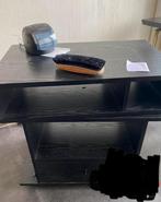 TV tafeltje - kleur ebbenhout 12€, Enlèvement, Utilisé