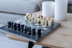 Marmeren schaakbord, Huis en Inrichting, Gezelschapspel, sierstuk, Zo goed als nieuw, Ophalen