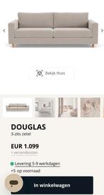 3-persoonszetel Douglas van Sofa company., 200 à 250 cm, Banc droit, Comme neuf, Enlèvement