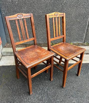 Luterma houten stoelen 1920s