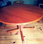 table ronde vintage design scandinave rétro, Gebruikt, Ophalen