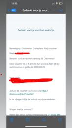 Ticket disney, Tickets en Kaartjes, Recreatie | Pretparken en Attractieparken, Twee personen, Ticket of Toegangskaart