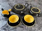 Villeroy en Boch vintage theeservies in kleur - Biarritz, Antiek en Kunst, Ophalen of Verzenden