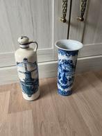 Delft vaas en kruik, Ophalen
