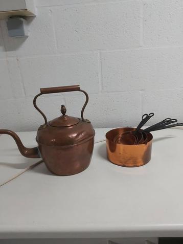 Utiles cuisine cuivre