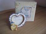 Cherished Teddies September Birthstone frame - 1 piece + box, Collections, Ours & Peluches, Comme neuf, Statue, Enlèvement, Cherished Teddies