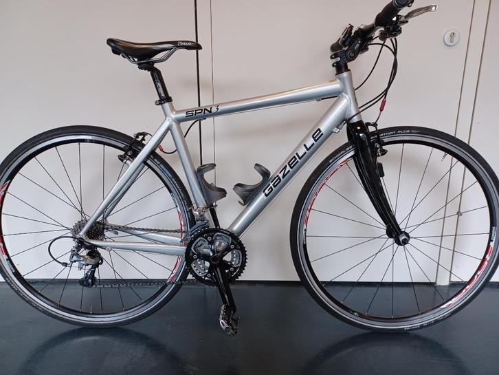 azelle SPN 3 sportfiets hybride herenfiets 51 cm z.g.a.n !, Fietsen en Brommers, Fietsen | Heren | Sportfietsen en Toerfietsen