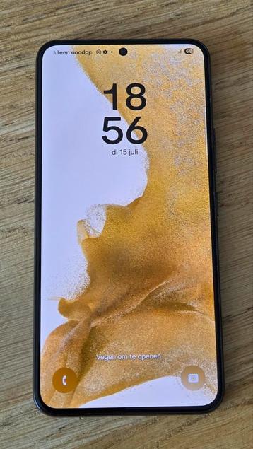 Samsung S22 128GB met clear view cover in nieuwstaat beschikbaar voor biedingen