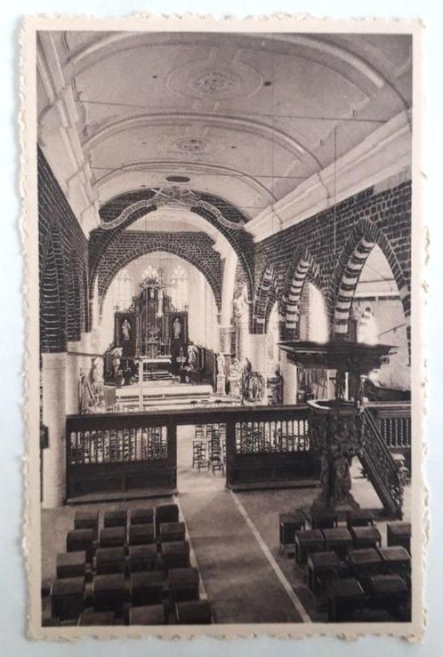 postkaart Diest - "Begijnhof - Binnenzicht der Kerk", Verzamelen, Postkaarten | België, Ongelopen, Vlaams-Brabant, Ophalen of Verzenden