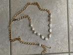 Ceinture style bijou (chaînette + perles nacrées et accessoi, Sans marque, Ophalen of Verzenden, Minder dan 3 cm, Heupriem