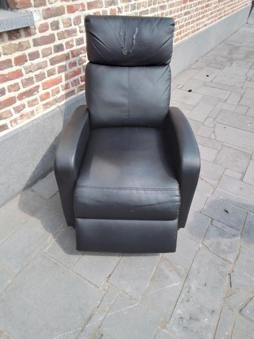 Gratis salon en relaxzetel., Huis en Inrichting, Zetels | Zetels, Ophalen