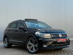 VW Tiguan 2.0 TDI DSG 3xR-Line Pano Xenon Keyless Garantie*, Auto's, Volkswagen, Leder en Stof, Zwart, Bedrijf, Bluetooth
