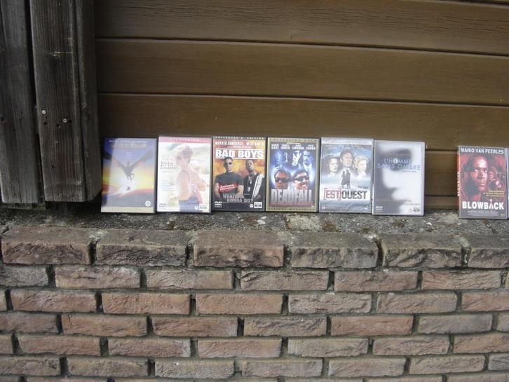 25 dvd's waarvan + - 80% nieuw, Cd's en Dvd's, Dvd's | Actie, Nieuw in verpakking, Actiethriller, Ophalen of Verzenden
