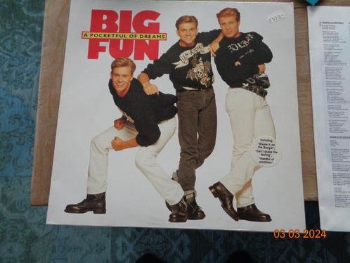 Big Fun ‎– A Pocketful Of Dreams / vinyl album -1990, Cd's en Dvd's, Vinyl | Pop, Zo goed als nieuw, 1960 tot 1980, 12 inch, Ophalen of Verzenden
