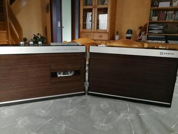 Cassetterecorder Sanyo MR-408 uit 1970 beschikbaar voor biedingen