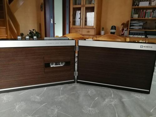 Cassetterecorder Sanyo MR-408 uit 1970, Audio, Tv en Foto, Cassettedecks, Enkel, Ophalen