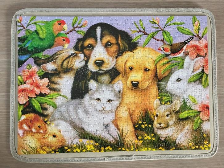 Jumbo Dieren Puzzel, Hobby en Vrije tijd, Denksport en Puzzels, Zo goed als nieuw, Legpuzzel, 500 t/m 1500 stukjes, Ophalen of Verzenden
