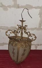 Lamp lampen oude kristallen luster, Antiek en Kunst, Ophalen of Verzenden