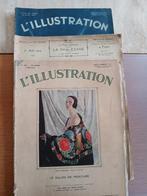 magazines l'illustration, années 1930 et année 1949, Enlèvement, Utilisé, Tijdschriften