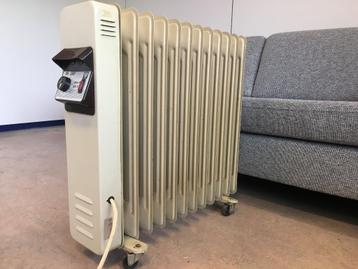Radiateur à huile sur roues ACEC 2500W, 800 watts ou plus, Moins de 60 cm, Enlèvement, Utilisé