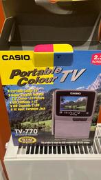 Portable mini TV Casio TV-770 colour, Audio, Tv en Foto, Televisies, Ophalen of Verzenden, Gebruikt