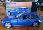 BMW M Coupé Estoril Blue  1:18 Dealer Edition UT Models, UT Models, Voiture, Enlèvement ou Envoi, Neuf