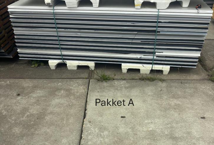 C-keus outlet pakketten dak en wandpanelen 50% korting, Doe-het-zelf en Bouw, Platen en Panelen, Zo goed als nieuw, Ophalen