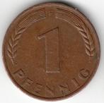 Duitsland : 1 Pfennig 1950 F Stuttgart  KM#105  Ref 11898, Postzegels en Munten, Munten | Europa | Niet-Euromunten, Duitsland