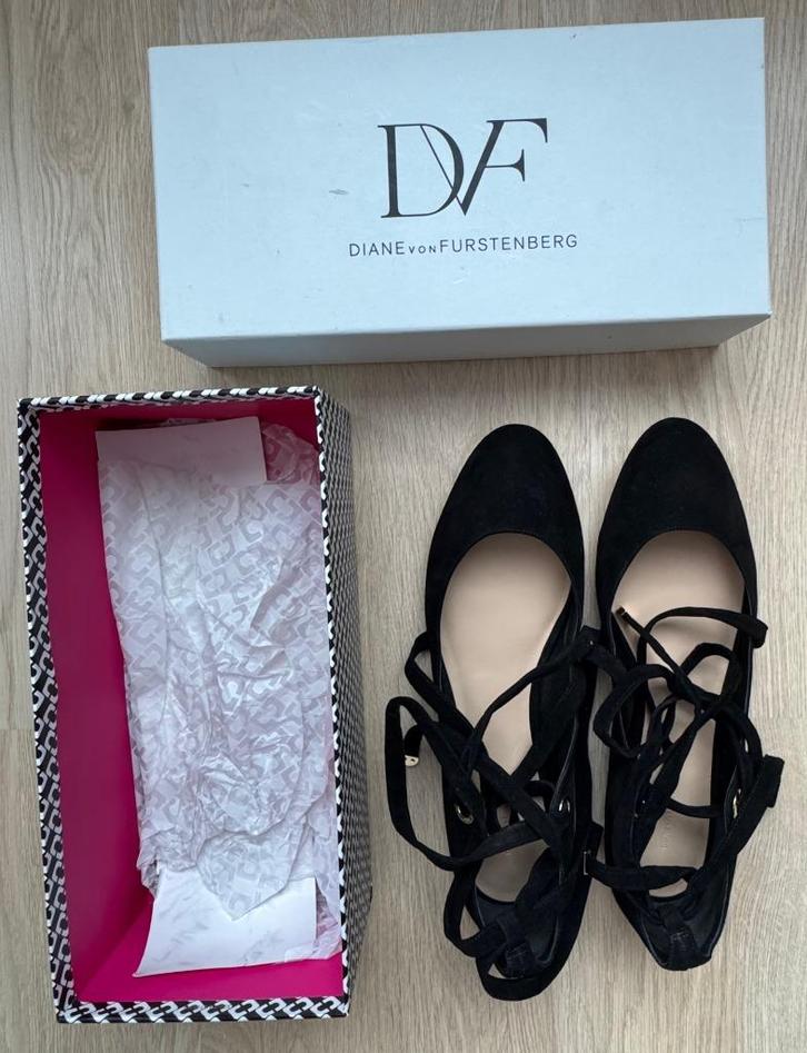 Chaussures talons plats Diane von Furstenberg noires T41, Kleding | Dames, Schoenen, Nieuw, Ballerina's, Zwart, Ophalen