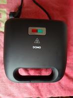 Domo wafel/croque Snackmaker DO1124C, Ophalen of Verzenden, Uitneembare platen, Zo goed als nieuw